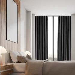 S Fold Curtains add a touch of elegance and style
