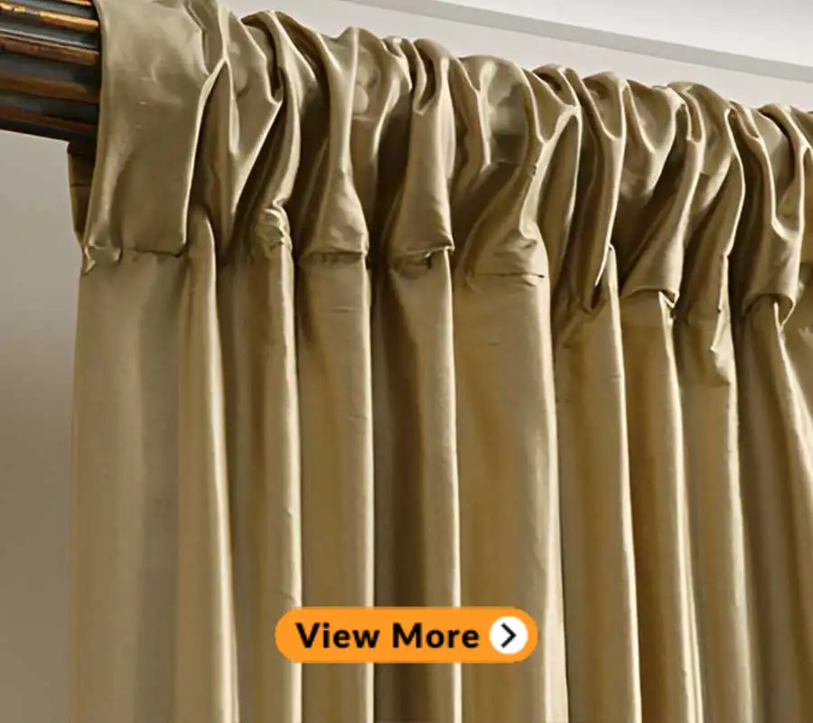 elegant rod pocket curtain