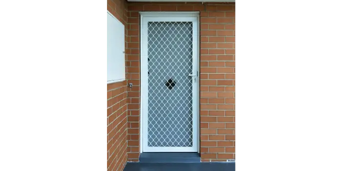 Diamond Grille Security Doors