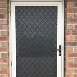 single gate Diamond Grille Security Doors